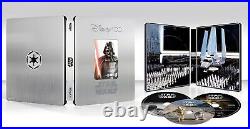 Star Wars Trilogy 1-3 Steelbook (4K UHD+Blu-ray+Digital) Sealed PRE-ORDER 5-2-23
