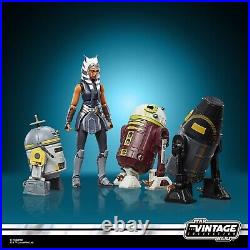 Star Wars Vintage Escape Order 66 4-Pack Ahsoka Tano R7-A7, CH-33P, RG-G1 Figure