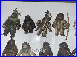 Star wars vintage collection Ewoks lot Of 14