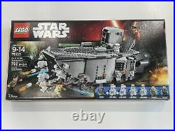 Used LEGO Star Wars 75103 First Order Transporter Complete With Figs, Manual, Box