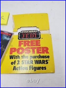 Vintage 1984 Star Wars Is Forever Poster Order Form Display Card Sign ROTJ #2