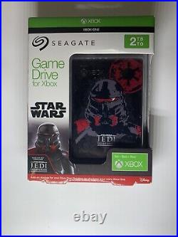 XBOX STAR WARS Jedi Fallen Order Edition Seagate 2TB Game Drive Sealed NIB