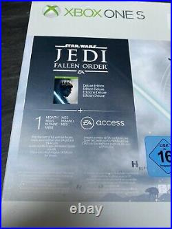 Xbox One S 1TB Console Star Wars Jedi Fallen Order Bundle (Deluxe Edition)